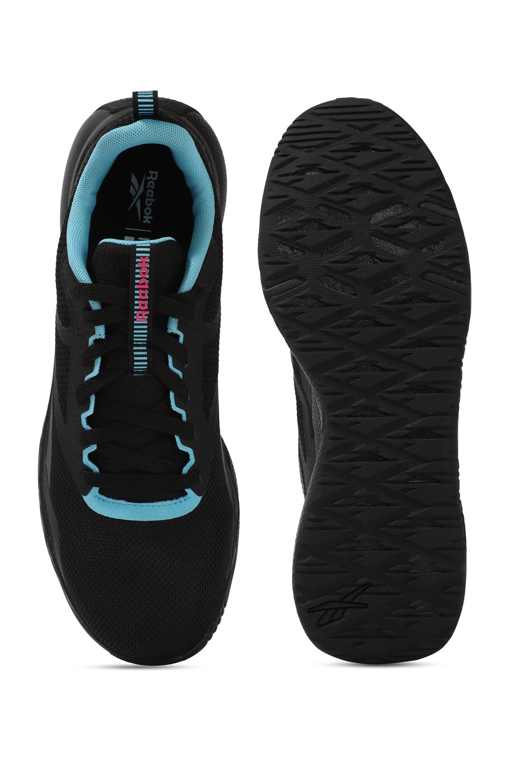 Reebok Mężczyźni NFX TRAINER Sneaker, CBLACK/BOLCYA/LASPIN, 44.5 EU