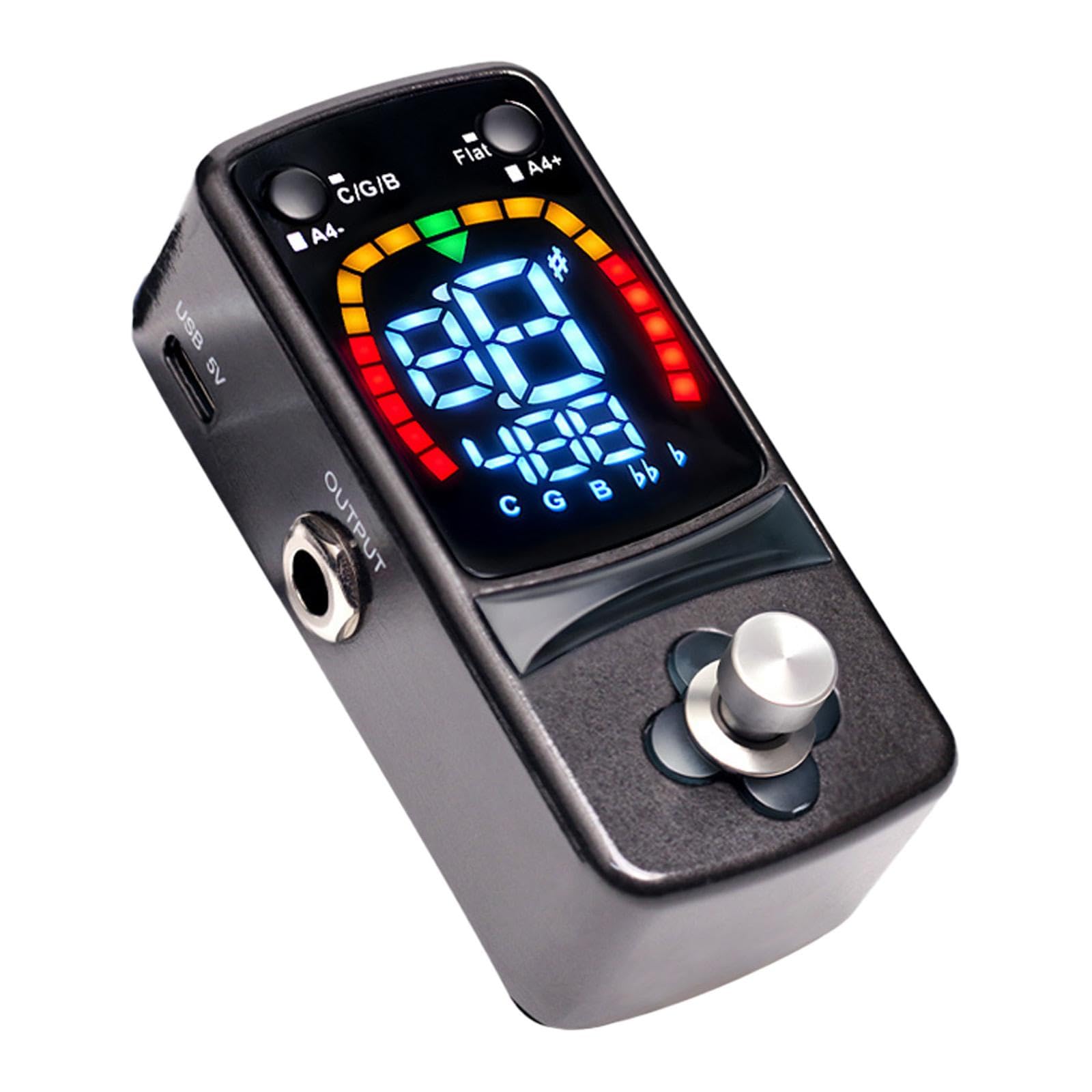 Pedale Accordatore di Precisione Robusto Mini Compatto Accessori per Strumenti Musicali