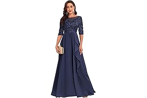 Navy Blue Mother of the Bride Dresses
