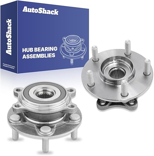 AutoShack - Conjunto de rodamientos de cubo de rueda delantera con ABS | Reemplazo para Mazda 3 2014-2018 2016-2021 Mazda CX-3 | 2-PC