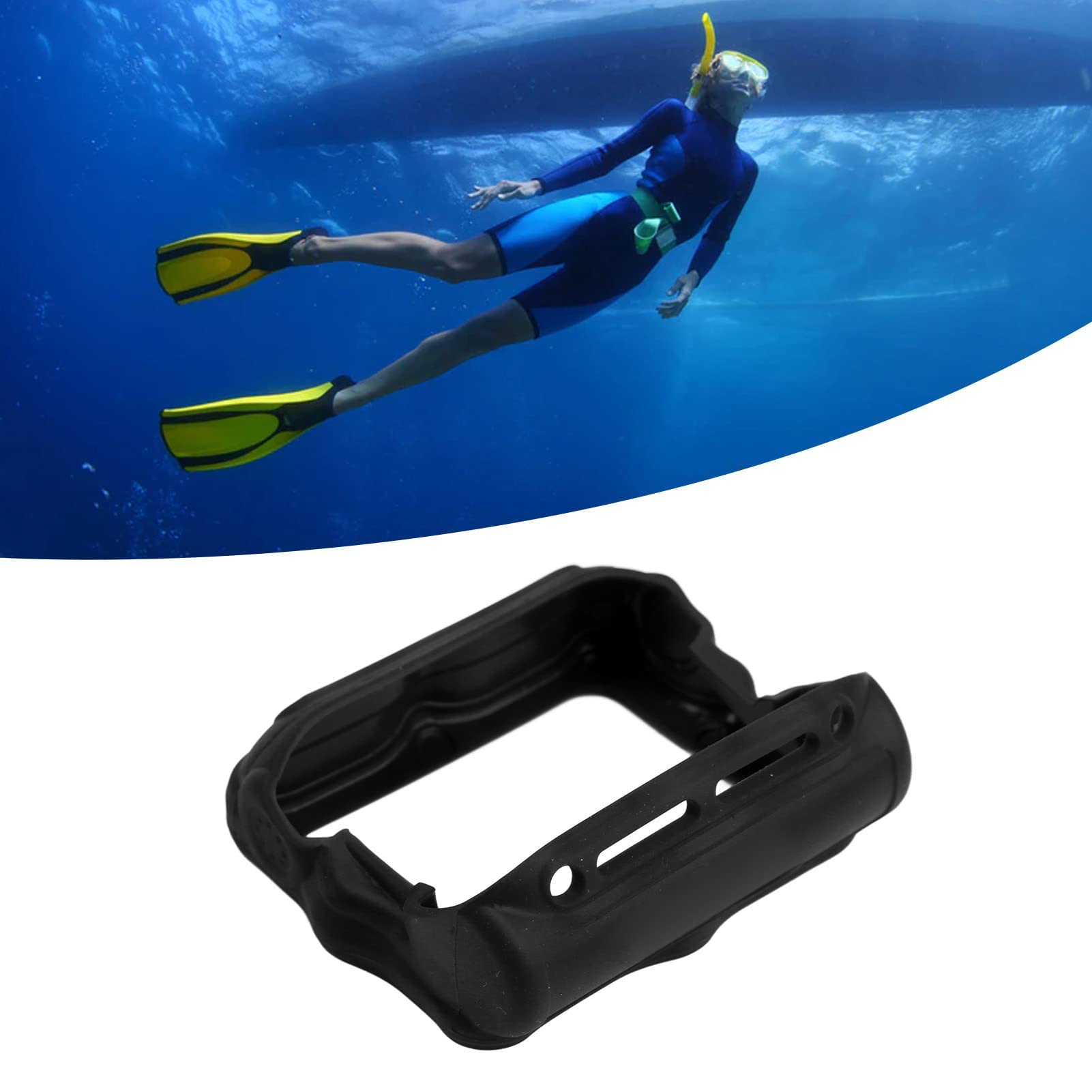 Alomejor Custodia Protettiva per Immersioni Subacquee Custodia Protettiva in Silicone per Computer Subacqueo per Shearwater Perdix