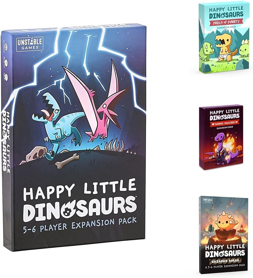 Unstable Games - Happy Little Dinosaurs: 4 Expansion Bundle
