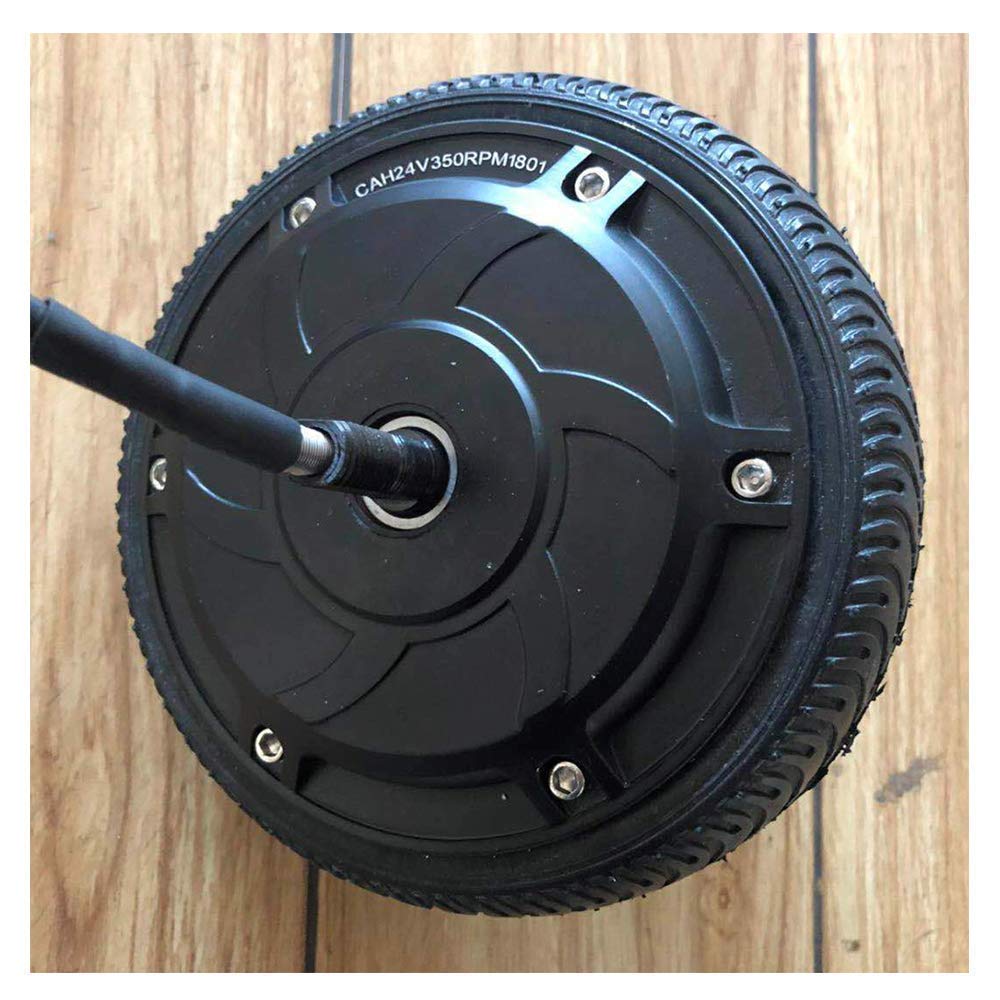 Pneumatici per ruote di ricambio per scooter, scooter elettrico, motore senza denti brushless da 6,5 pollici 300w, pneumatico a nido d'ape antideflagrante, IP54 impermeabile, adatto per guida anterior
