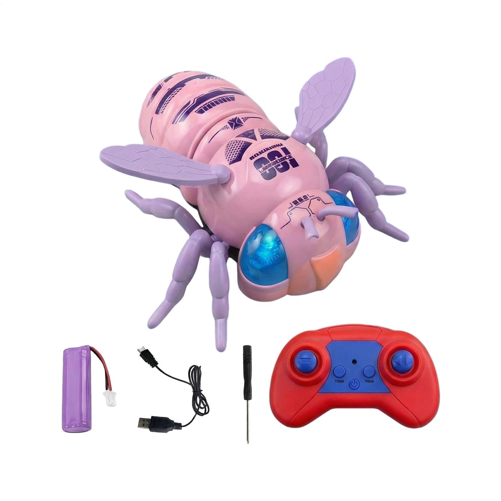 Voiture télécommandée abeille rechargeable grimpeuse yeux LED - 8