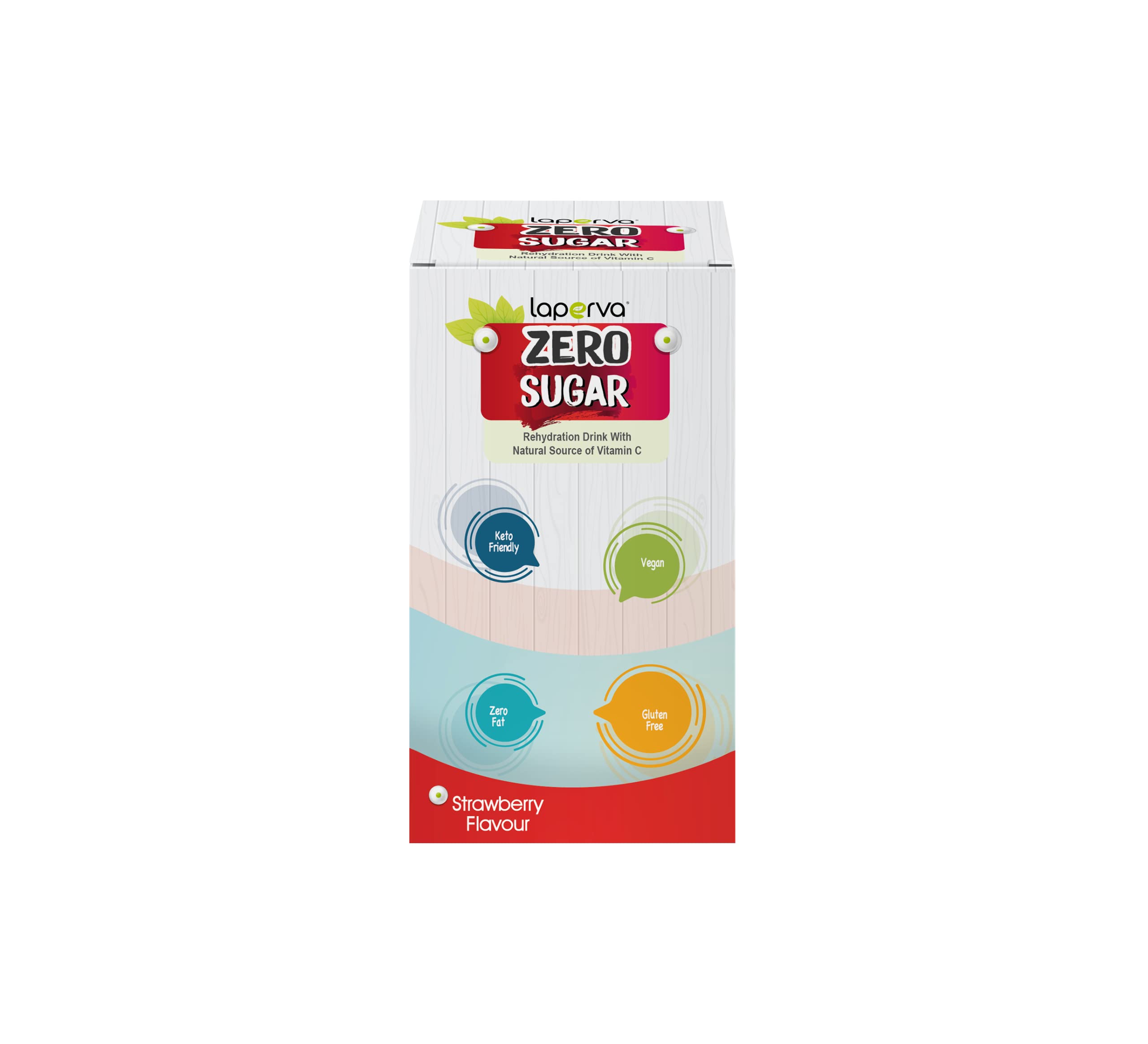 LAPERVA ZERO SUGAR STRAWBERRY DRINK 15 * 8G