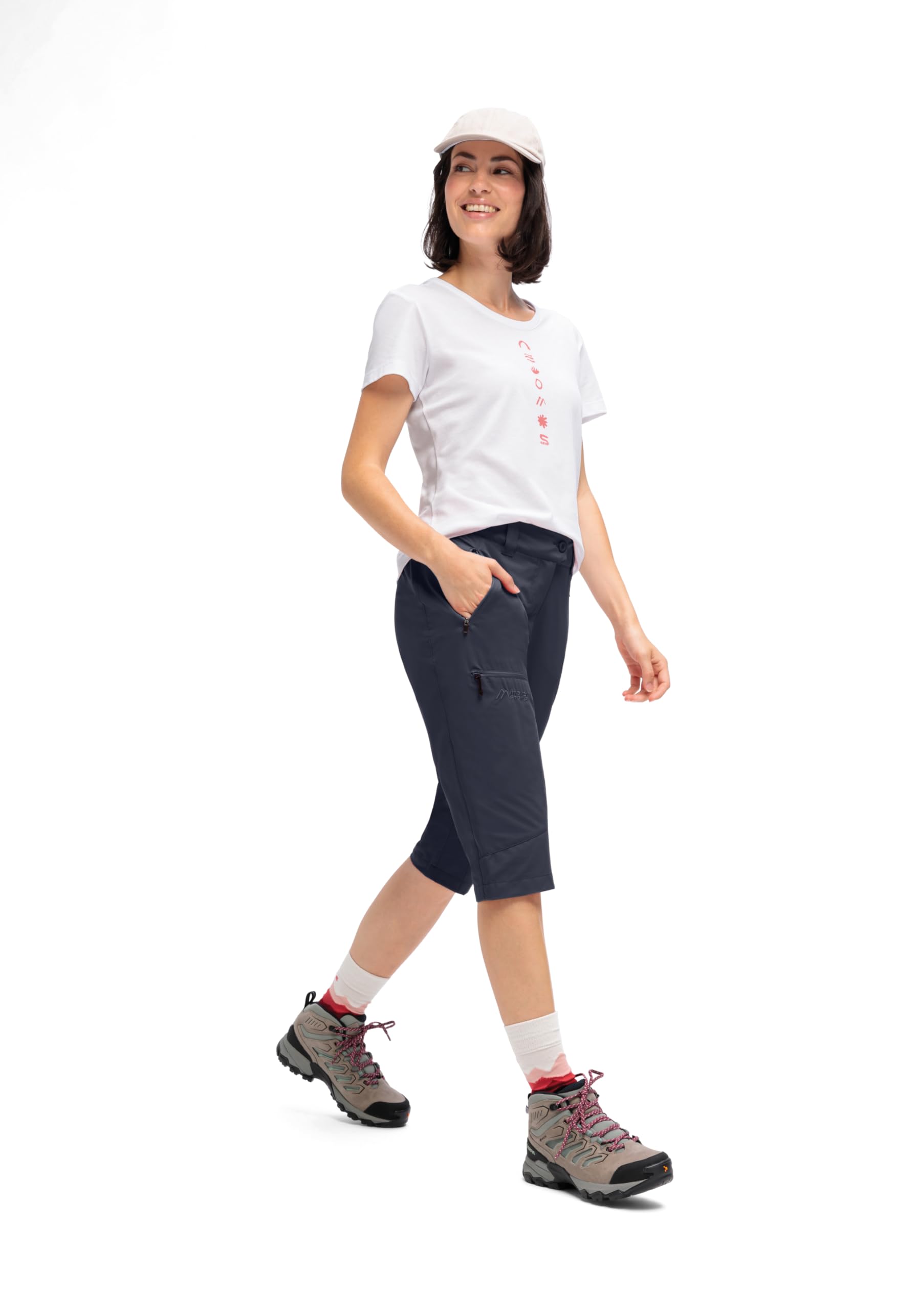 Maier Sports Damen Capri Lulaka Capri Loop