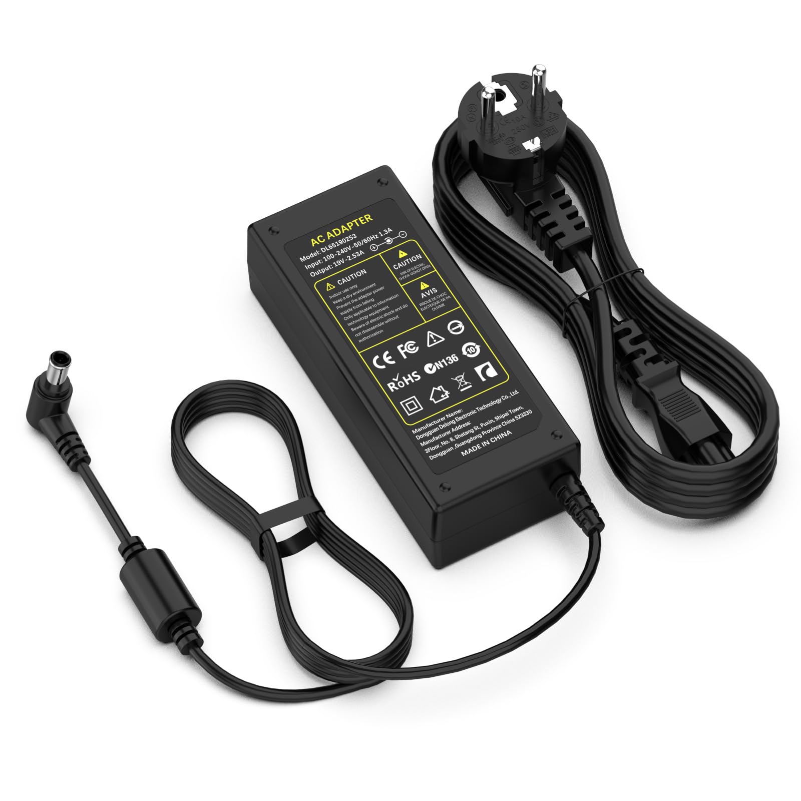 Adattatore Caricabatteria 19V TOP CHARGEUR Per Monitor TV LG | Alimentatore Per 24MT47D Series - Foto 11