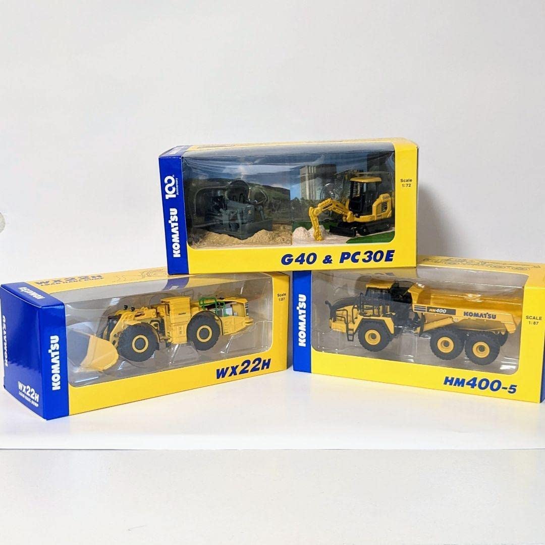 コマツ　株主優待　ミニチュア11点 コマツ 株主優待 オリジナルミニチュア 11種（非売品）