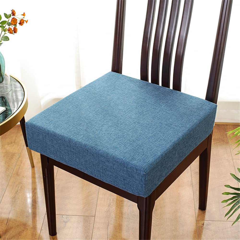 SVFOEBJM Memory Foam Seat Cushion for Chair NonSlip Booster Cushion Comfortable Indoor/Outdoor Seat Pad for Car Office Sofa50x50x8 cm