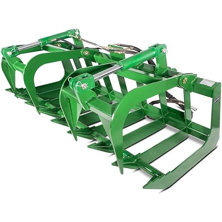 Amazon.com: Titan Attachments 72" Root Grapple Bucket fits John Deere ...