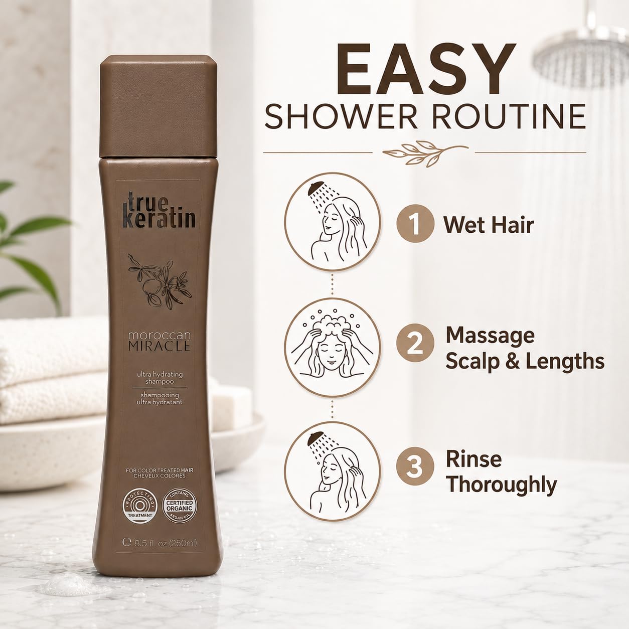 Amazon.com : true keratin Moroccan Miracle Ultra-Hydrating Hair