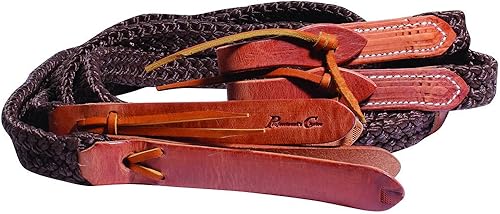 Professional's Choice 7802 - Reinas divididas de control silencioso de 8 pies, color marrón