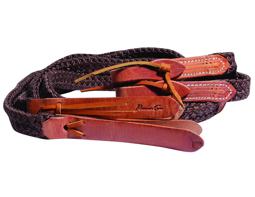 Professional's Choice Quiet Control Split Reins BRN