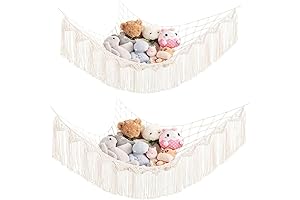 Mkono Bunk Bed Accessories Stuffed Toy Hammock