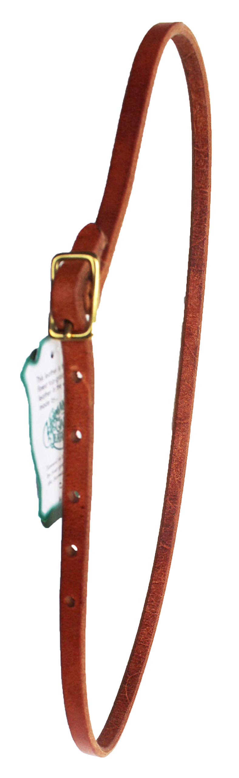 Challenger Amish Horse Hermann Oak Leather Replacement Headstall Throat-Latch 975H1242