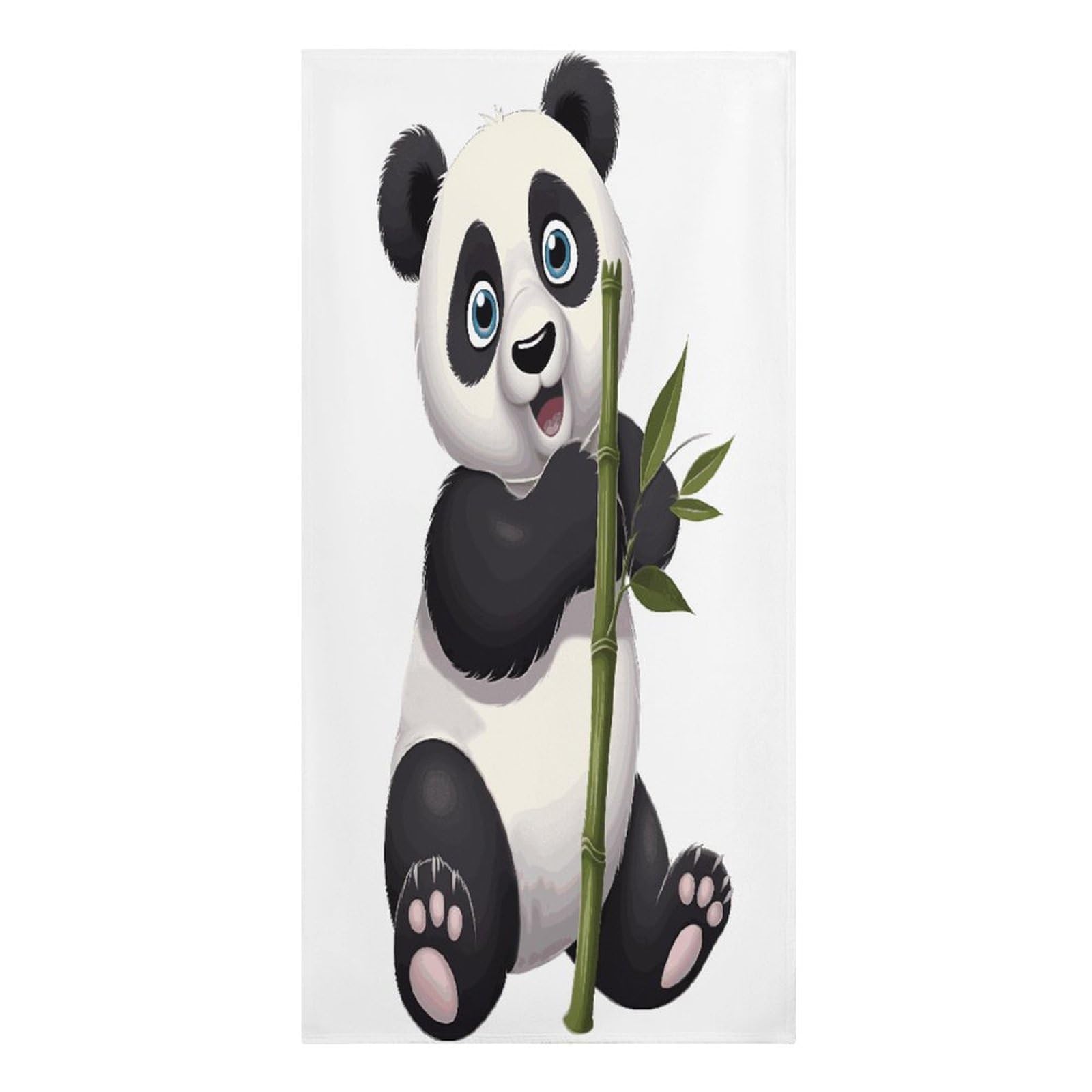 Fekiloot Men's Style Naughty Panda Large Beach Towel, Travel Towel For Adults Wo, Pool Towels For Beach, Camping, Swim Pool, Gym, Sports& Yoga 61.4"X30.3"