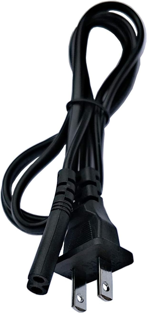 UpBright AC in Power Cord Charger Cable Plug Compatible with Razer RZ05-02470100-R3U1 RZ05-02470 RZ05-02470100 RZ0502470100R3U1 RZ0502470 RZ0502470100 Nommo Pro THX 2.1 Wireless Gaming Speaker System