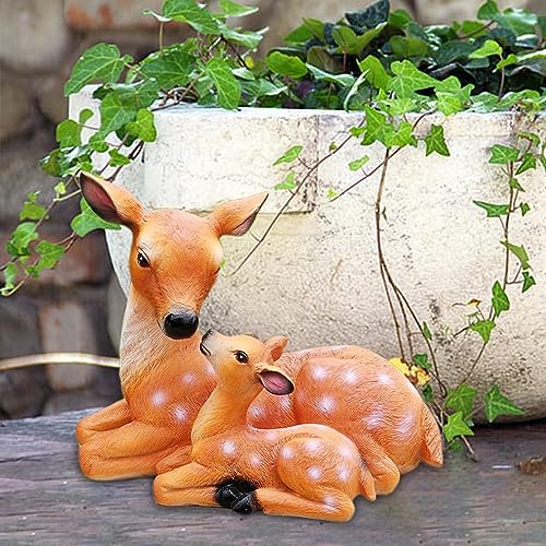 Statue de biche originale pour jardin et décoration cour - 6