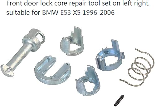 Miniatura 3 de Kits de reparación de cilindros para cerradura de puerta de automóvil delantera izquierda derecha, adecuado para BMW X3 E83 2003-2010, X5 E53