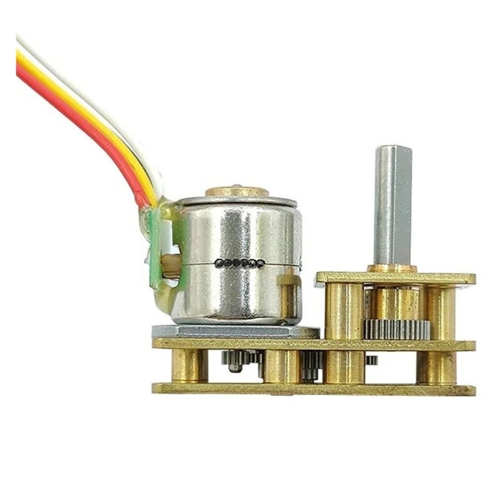 Motore passo-passo a ingranaggi 5V Mini minuscolo a 2 fasi e 4 fili
