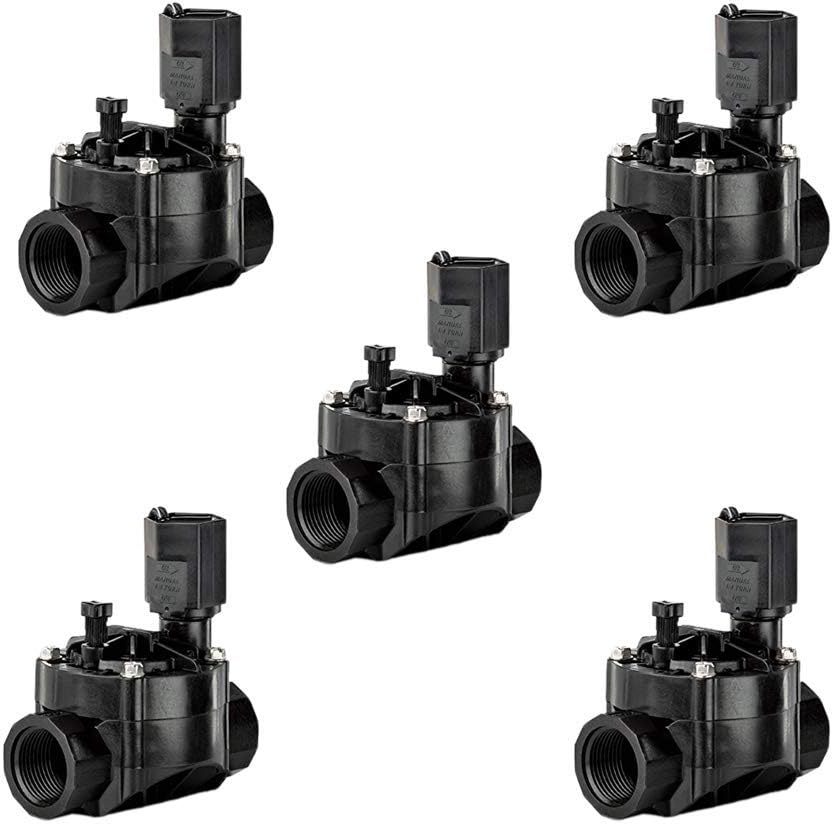Rainbird Solenoid Valve 100-HV 24 V 1 inch (Pack of 5)