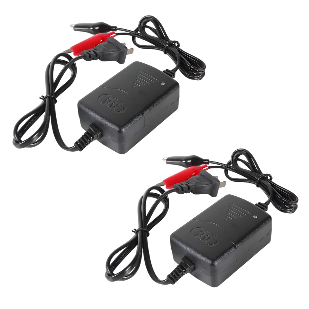 ZIMISI 12V 1300mA Sealed Lead Acid (SLA) Battery Charger, Automatic Trickle Charger Maintainer with Short Circuit Protection, Universal for Car, Motorcycle, RV, ATV, Boat Batteries (2PCS)-image-11