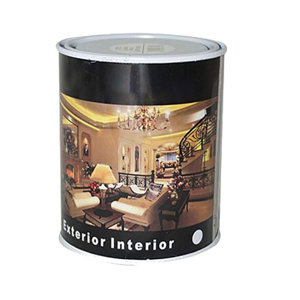 H HANSEL HOME Pintura Esmalte al Disolvente para Madera y Metal, Pintura Alquidica de Rápido Secado para Superfícies Interiores y Exteriores(Negro Satinado, 125 ML) — view 46