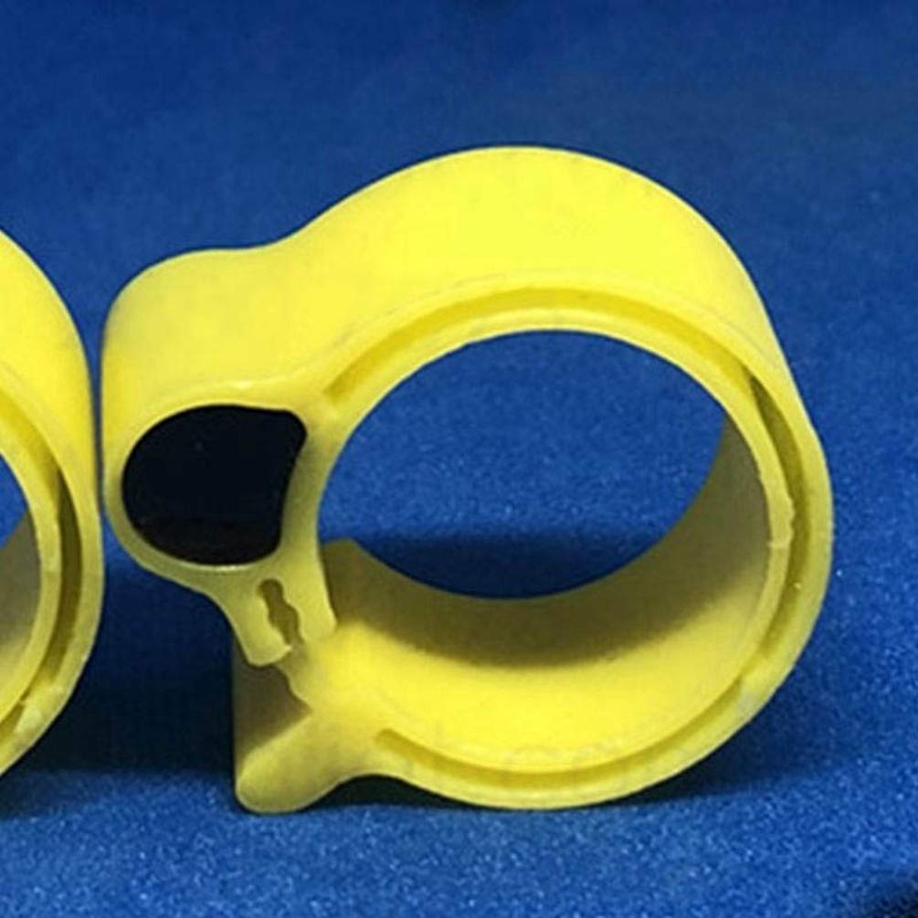 Numerowane pierścienie na nogi, ptaków, 10 szt. Elektroniczny pierścień stopy drobiu gatunki identyfikacja opasek Dove szkoleniowe 16mm(18mm)