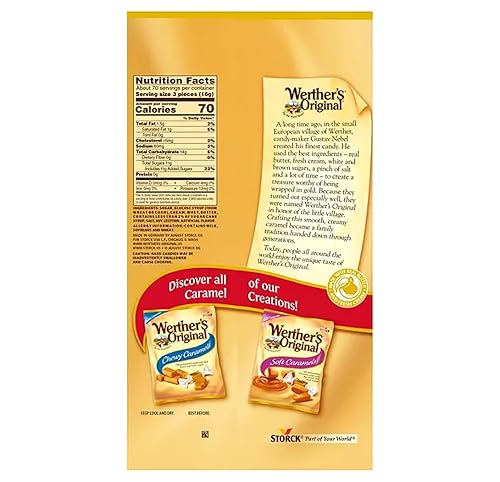 Miniatura 3 de Werther's Original Caramelo Duro Caramelo Caramelo 39.75 oz Bolsa Bolsa 2.5 Libra (Paquete de 1)