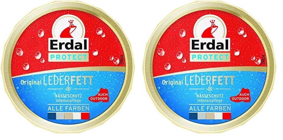 Erdal Lederfett farblos (1 x 150 ml) (Packung mit 2)