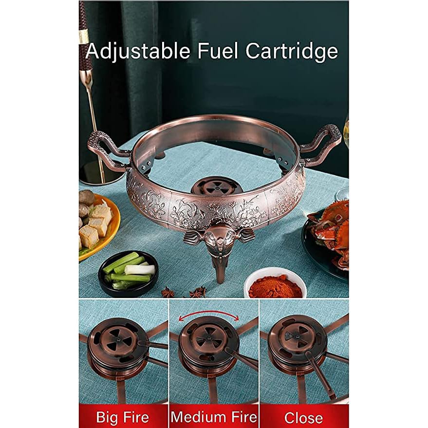 Scaldabiberon con contenitore per alimenti e carburante, perfetto per buffet di catering e sala da pranzo