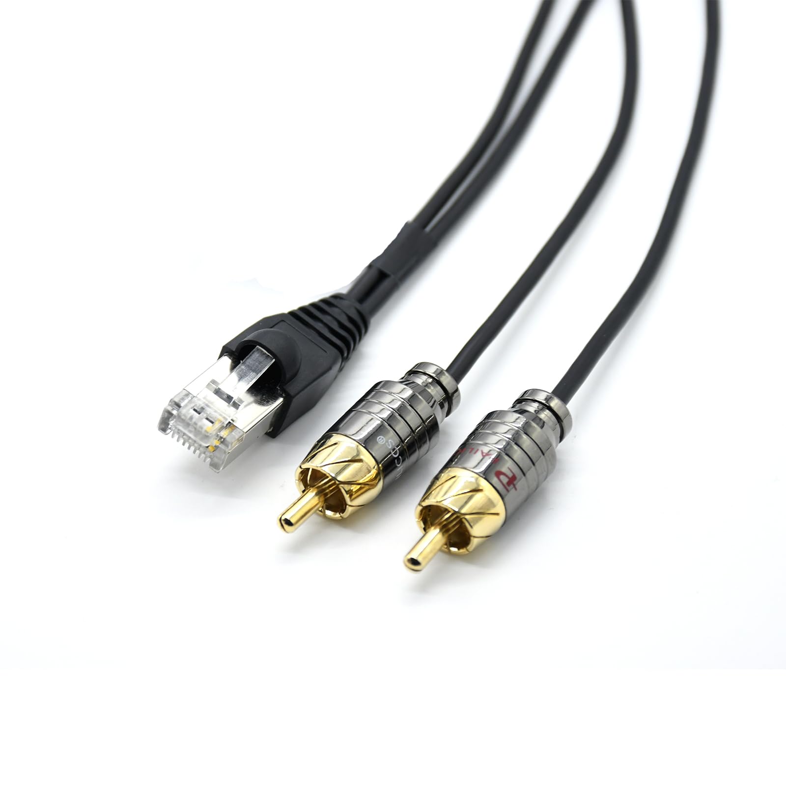 Amazon.com: GXMRHWY RJ45 to 2 * RCA Male Dual Channel Audio Cable