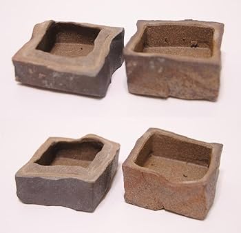 Amazon.co.jp: 小川幸彦 天恵窯 焼〆 焼締め 香合 自然釉 灰釉