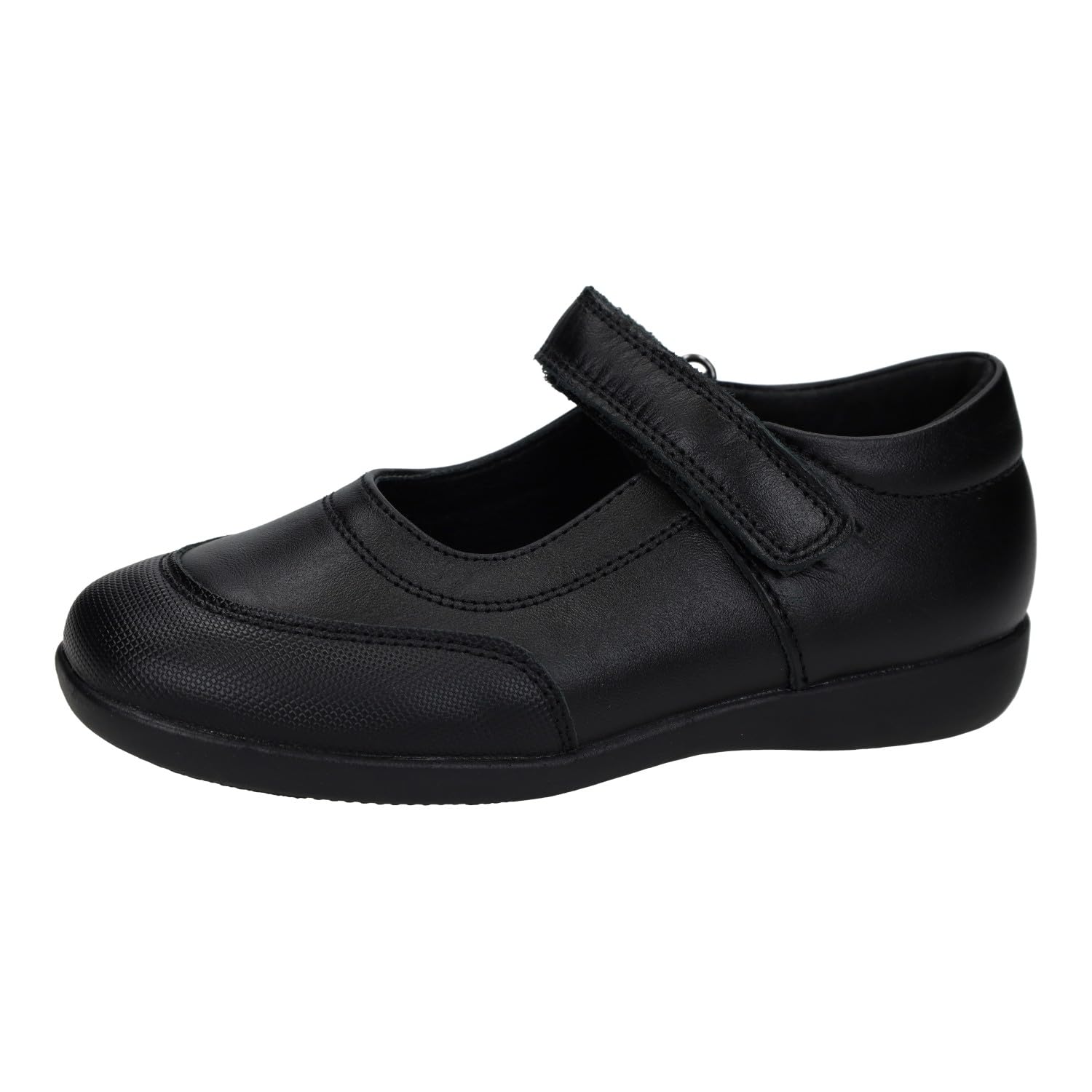 BONINO G01A-12 Zapatos Colegiales Niña Negro