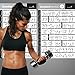 VOL 1+2 DUMBBELL EXERCISE POSTER 2-PACK LAMINATED - Workout Strength Training Chart - Build Muscle Tone, Tighten - Home Gym Weight Lifting - Body Building Guide w/ Free Weights & Resistance - 20