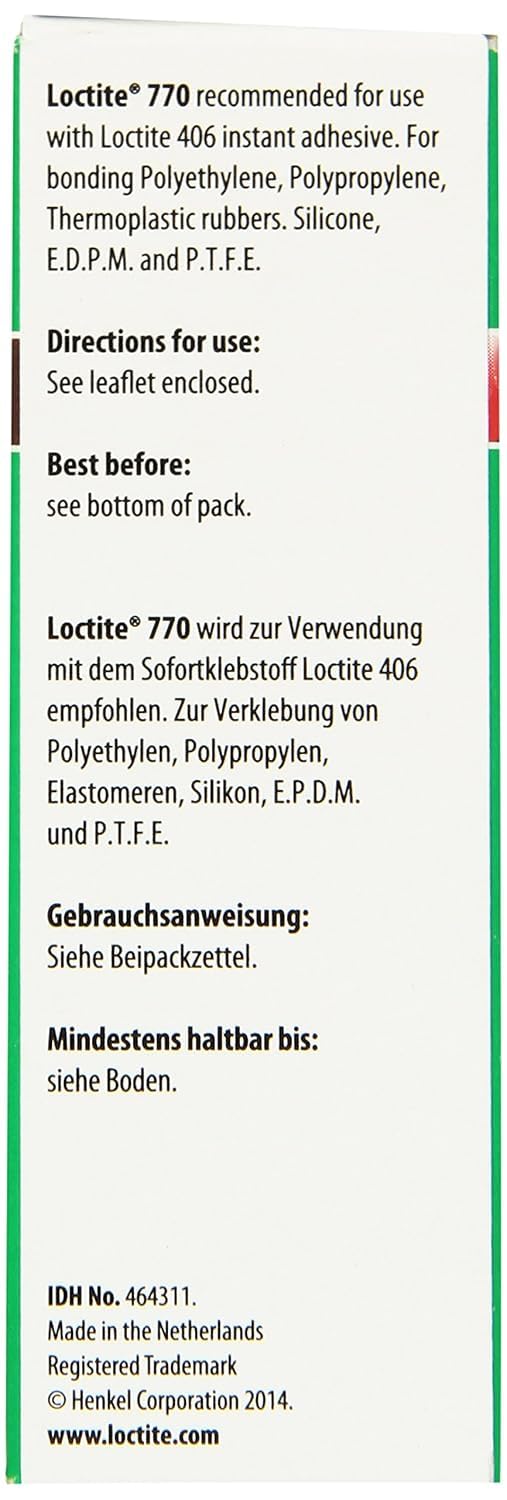 Loctite 142624 Polyolefin-Primer SF 770, 10 g