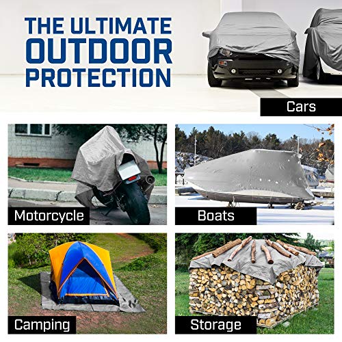 image for B-Air Grizzly Tarps - Large Multi-Purpose, Waterproof, Heavy Duty Poly