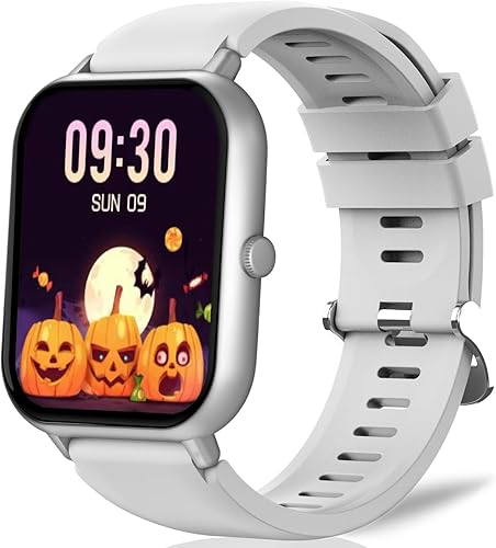 Chronex Reloj inteligente (respuestahacer llamadas) Monitor de actividad física de 1.83 pulgadas, frecuencia cardíaca, presión arterial, oxígeno y