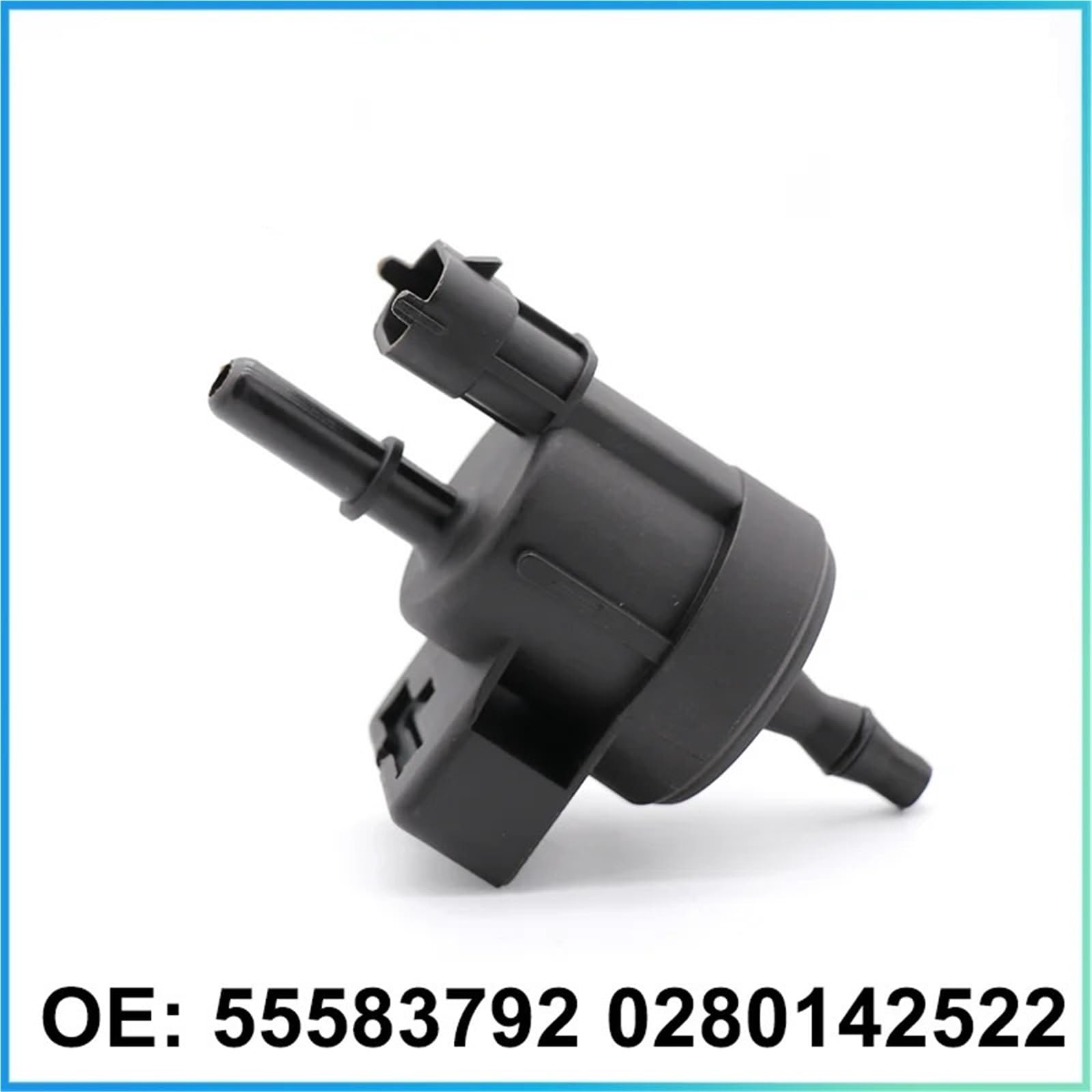 KWEZ Elettrovalvola di spurgo del Contenitore del Vapore 55583792 0280142522 Adatta per Opel Insignia 1.6