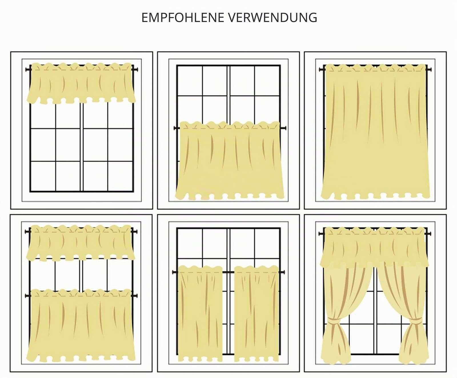 A.Monamour Gardine Scheibengardinen Kurzstores Bauernhaus Baumwolle Blickdicht Weiß Rote Karos Kariert Weißer Voile Spitze Kurzgardinen Küchengardine Fenster Kurz Vorhang Bistrogardine - 2 Stücke