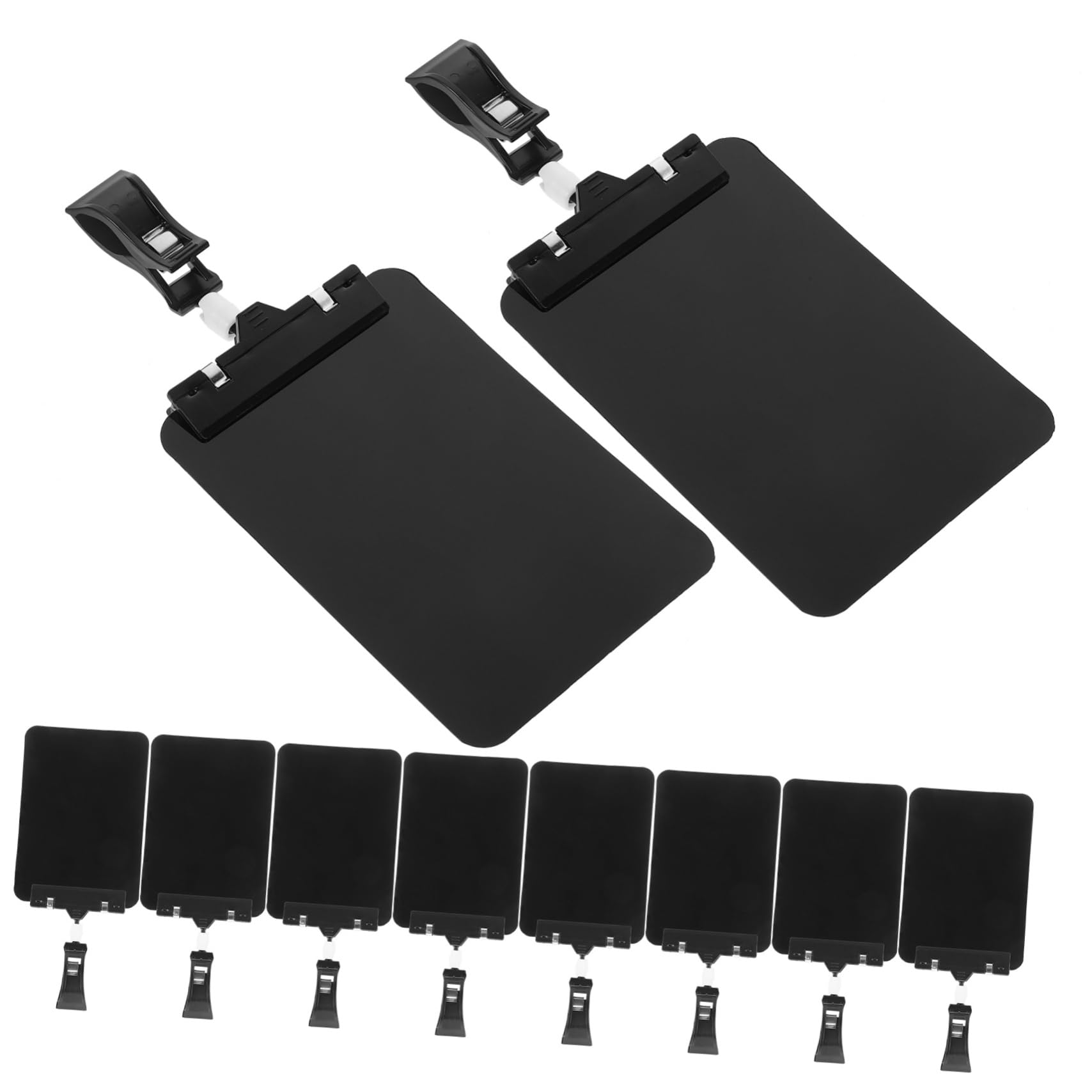 50pezzi Supporti Per Etichette Prezzi Con Clip Per Supermercato Tag Display Riutilizzabili Per Frutta e Verdura Facile Da Attaccare e Scrivere Per Negozi e Organizzazione Cucina
