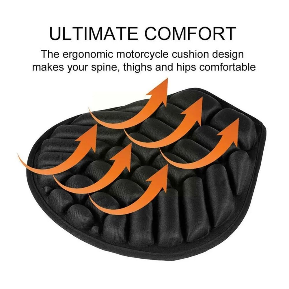 Cuscino Universale Motocicletta Cuscino Sedile In Gel 3D Comfort, Assorbimento Degli Urti All'ingrosso, Decompressione Dell'aria Per Motocicletta cuscino sedile