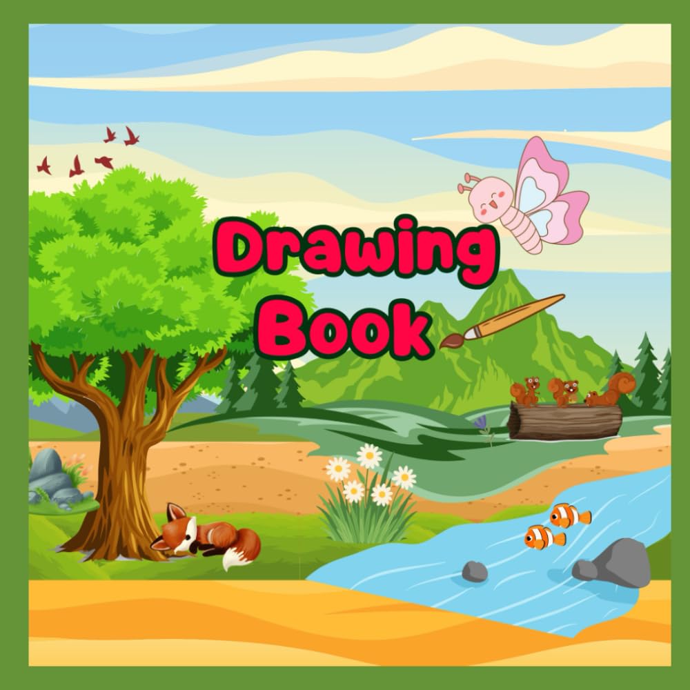 Drawing Fun for Kids Ages 4-8: Easy Lessons for Drawing (Kids Learning)