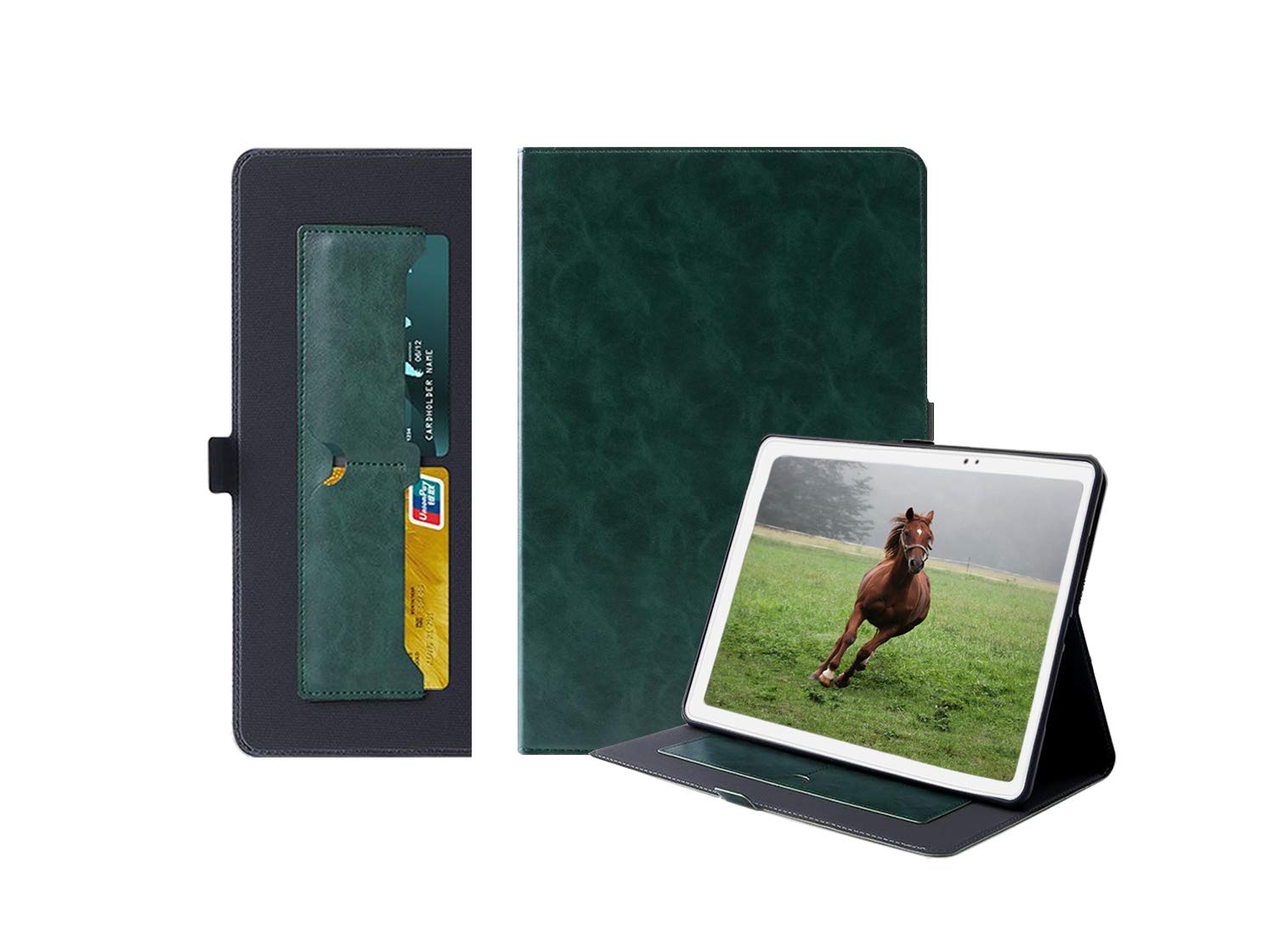 ORRINKART Smart Book Cover Case for Samsung Galaxy Tab A7 10.4 inch 2020 Model [ SM-T500 / SM-T505 ] Adjustable Stand - Green (B08T24LYDS) Amazon Price History, Amazon Price Tracker