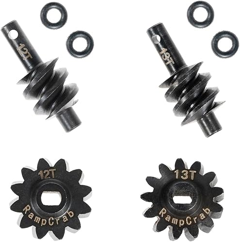 Miniatura 9 de Overdrive - Juego de engranajes diferenciales 13T, 2 juegos, acero endurecido, 1/24, piezas de actualización para Axial SCX24 Bronco Deadbolt JLU