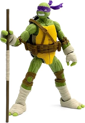 Tortugas Ninja Adolescentes Mutantes BST AXN Donatello IDW Inspirado en Cómic Héroes Figura de Acción de 5 Pulgadas