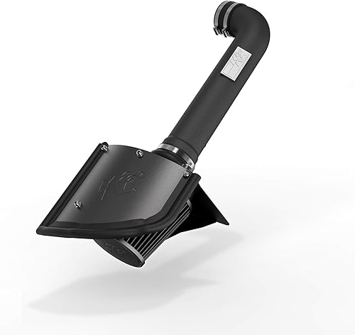 K&N - sistema de admisión de aire frío Alto rendimiento, aumenta la potencia Compatible con Jeep (Wrangler, Wrangler JK) 3.6L V6, 71-1566, de