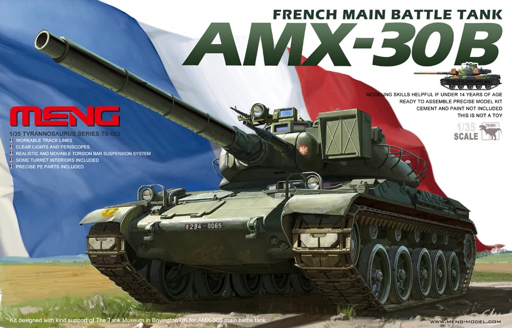 (未使用･未開封品)　モンモデル 1/35 フランス軍 主力戦車 AMX-30B2 プラモデル MTS013 wyeba8q Amazon | モンモデル 1/35 フランス軍 主力戦車 AMX-30B2