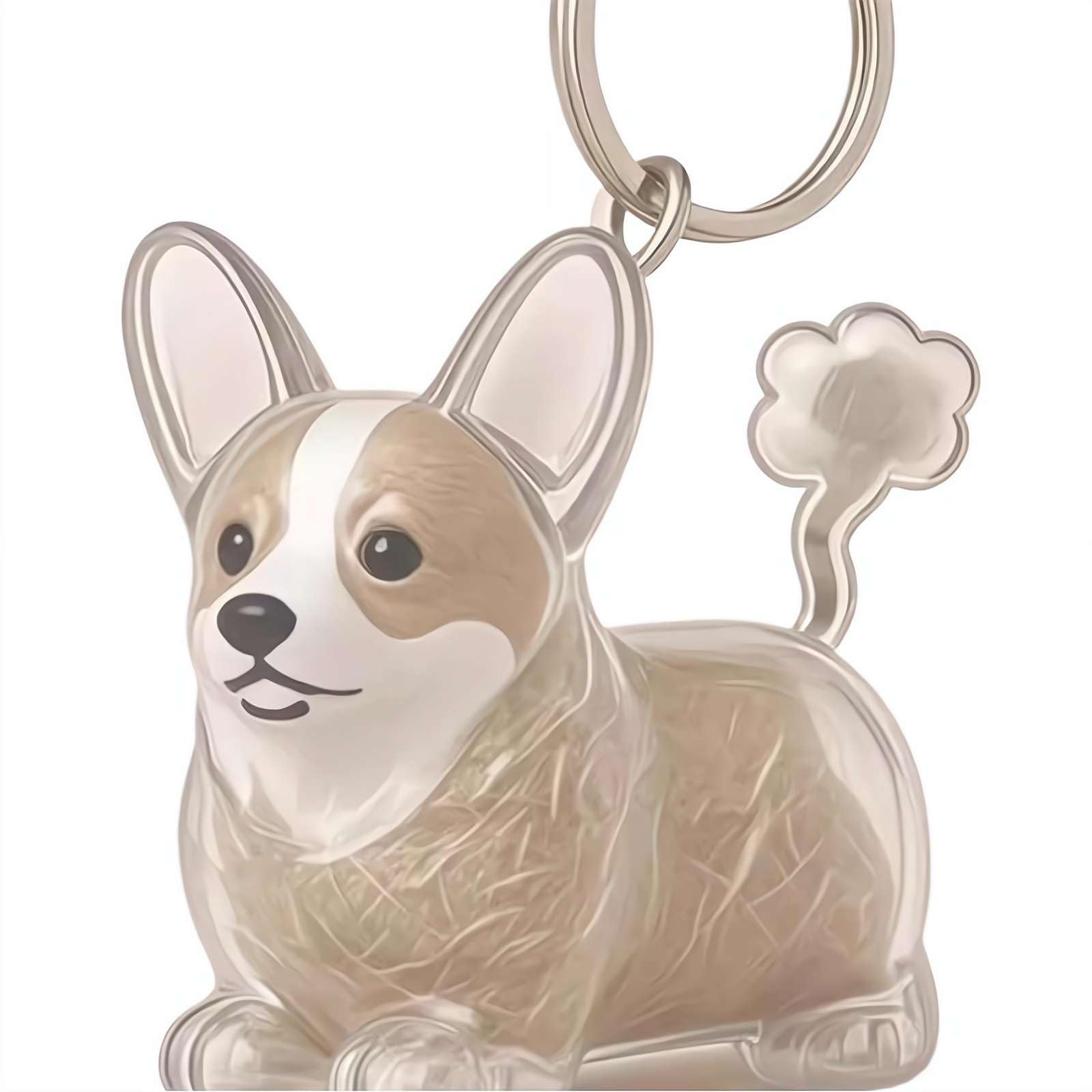 Amazon.co.jp: 犬の毛を集めるキーホルダー チャーム付きメモリアル
