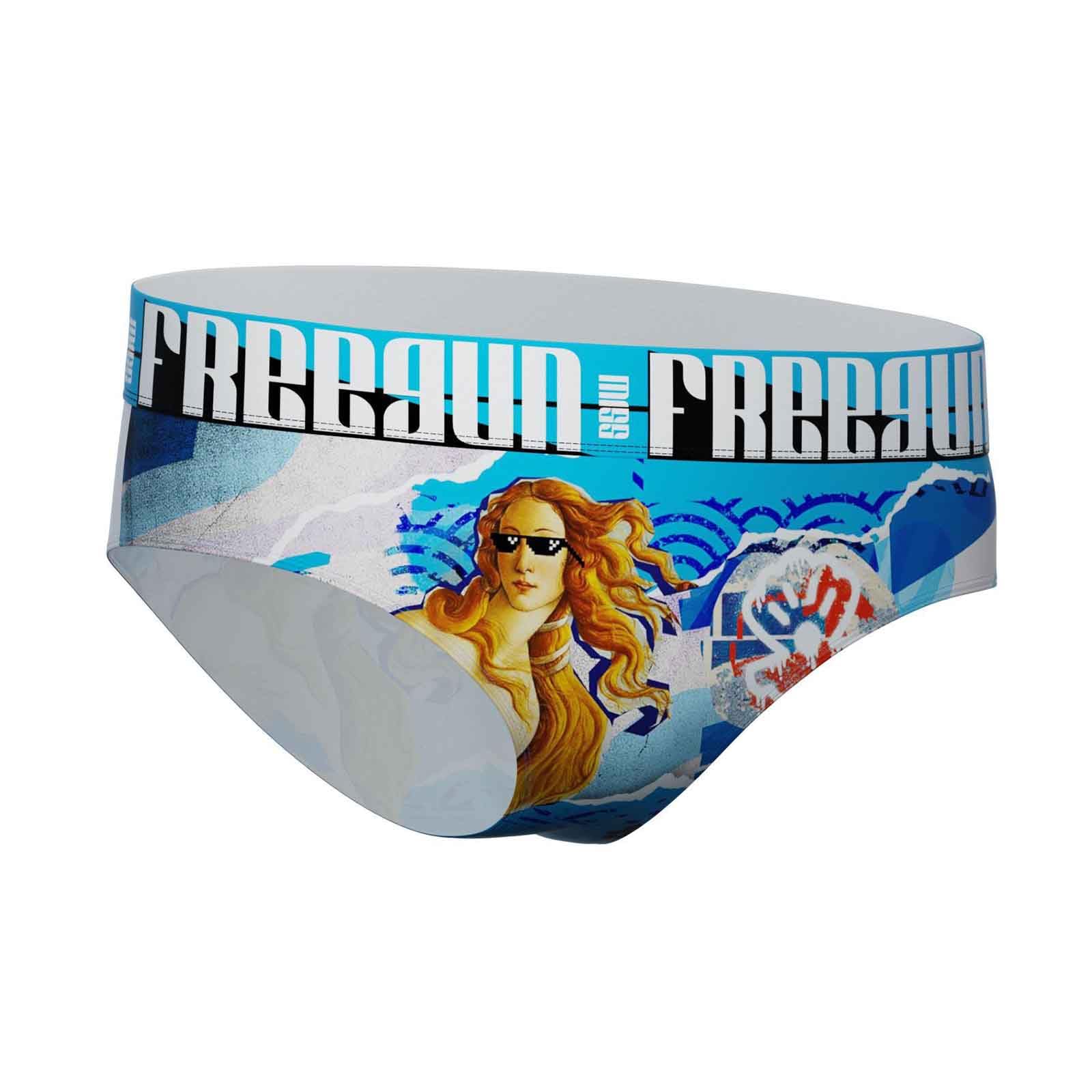 FREEGUN 4 Stück Boxershorts Mikrofaser Damen